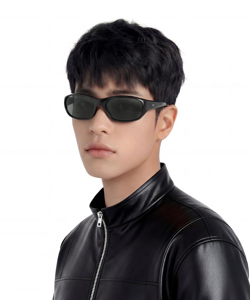 Weeoweeo Los Black Sunglasses
