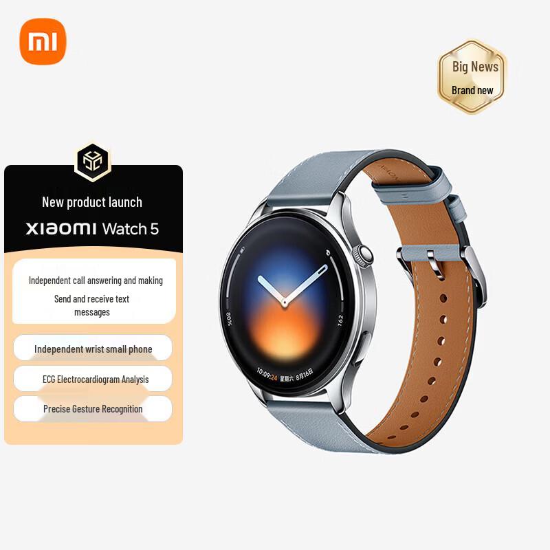 

Xiaomi Watch 5 eSIM Умные флагманские часы (Китайская версия)