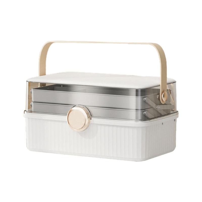 

Коробка для хранения ювелирных изделий Многослойный многофункциональный контейнер для хранения Коробки для детей на открытом воздухе Аксессуары для волос Повязка на голову