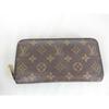 Used Monogram Portefeuille Clemence Long Wallet