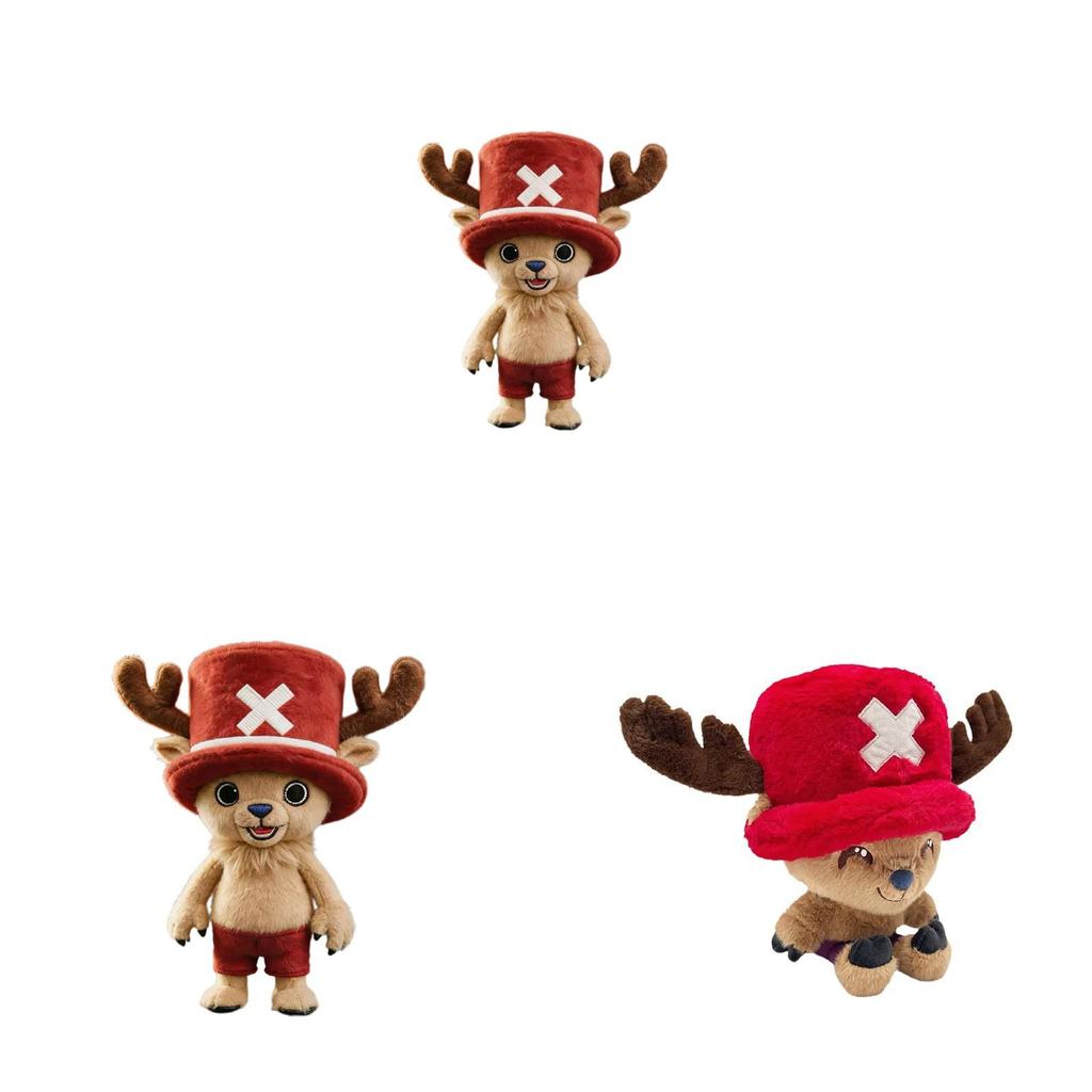 One Piece Chopper Plush Toy With Short Pile Fabric For Collectors And Kids