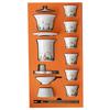 Auspicious Cranes 12-Piece Ceramic Tea Set