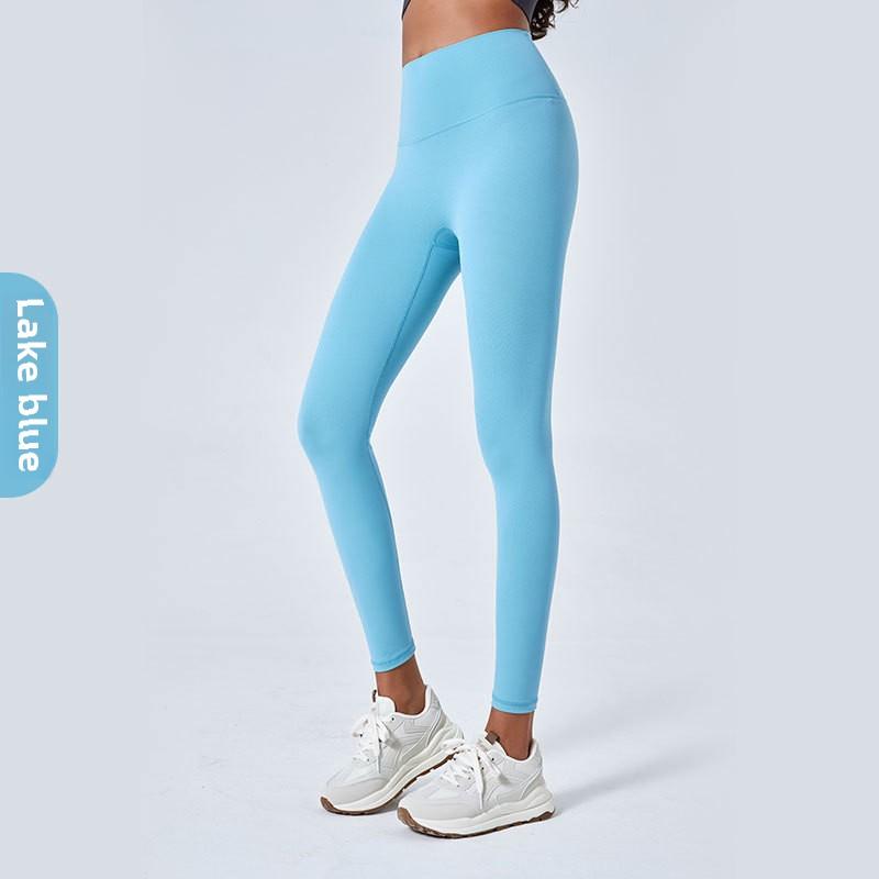 Pantaloni da yoga fitness a vita alta da donna