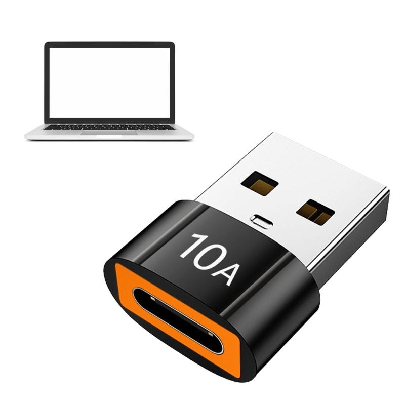 Hochgeschwindigkeits-Ladeadapter USB C Buchse auf USB A Stecker USB zu USB C Adapter für elektronische Gadgets Datenübertragung