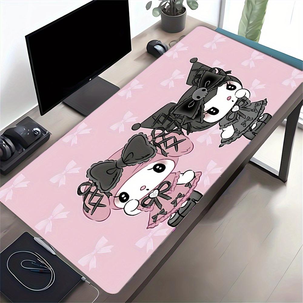 My Melody, Sanrio Themed XXL Mouse Pad - Non-slip Rubber Desk Mat for Gaming and Office Use, Multi-Function Keyboard  0826087a