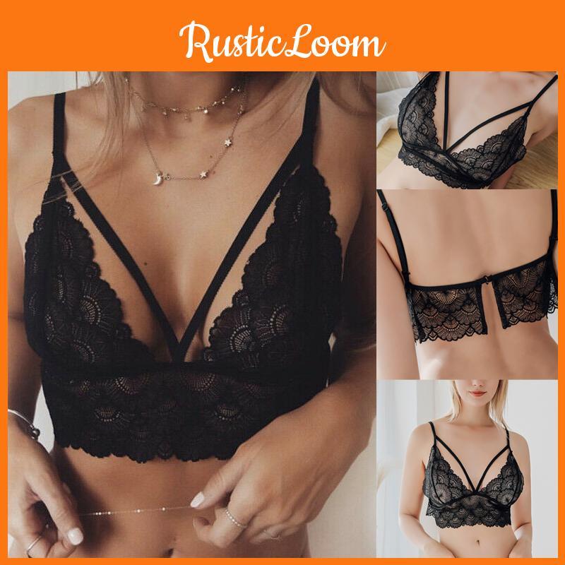 Elegant Women's Lace Bralette With High Elasticity Perfect For Summer Cami Style