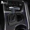Real Soft Carbon Fiber Sticker for Dodge Challenger 2015 2016 2017 2018 2019 2020 2025 2025 2025 Interior Car Gear Shift Panel