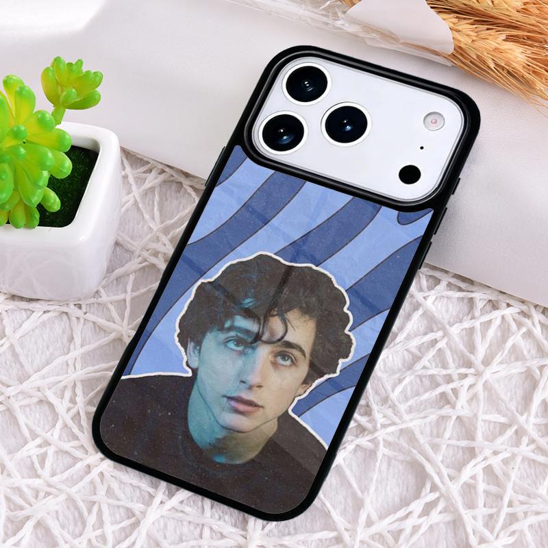 Timothee Chalamet Actor Shockproof Phone Case for iPhone 17 Air 16e 15 11 12 14 13 Pro Max Cover Coque