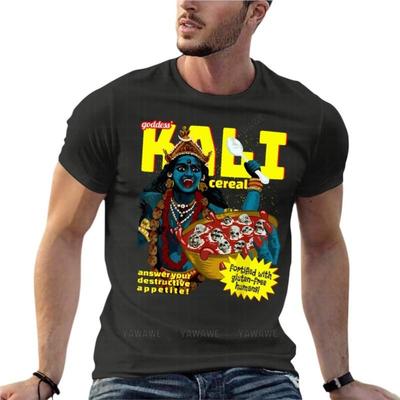 Bogini Kali Hinduistyczny Mistyzm Hinduizm Zabawna Koszulka Oversize Spersonalizowane Ubrania Unisex Bawełna Streetwear Duży Rozmiar Góry Te