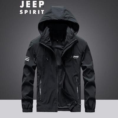 Pánská ležérní bunda s kapucí JEEP SPIRIT