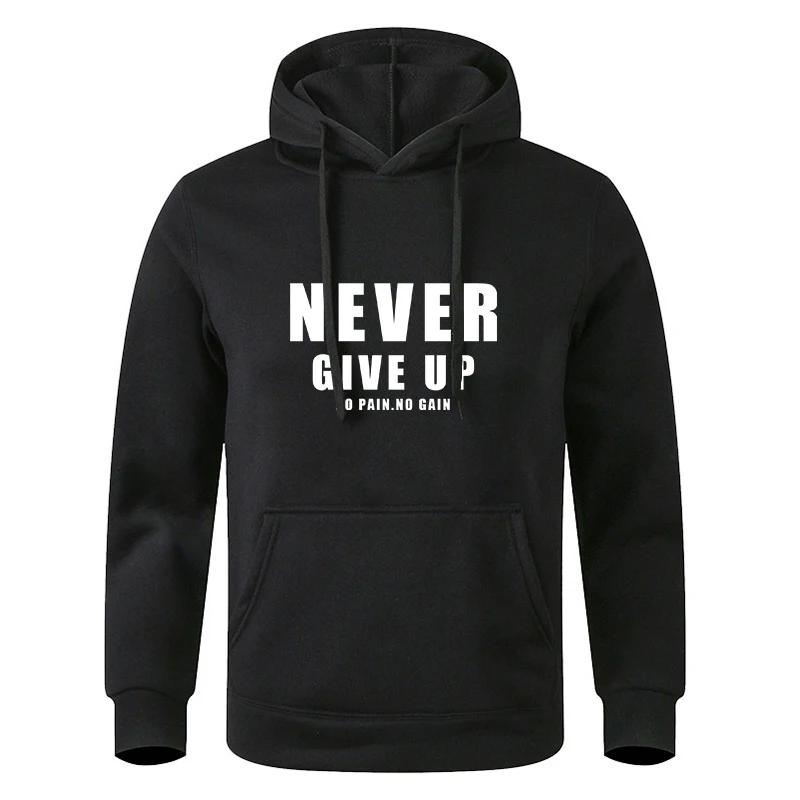 

Men s Spring Autumn Black Casual Oversize Solid Color Sweatshirt Hoodie Pullover For Male And Women 3XL