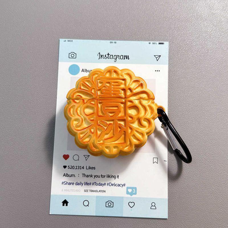 

Redmi Redmi Buds6s Чехол для наушников Redmi Buds5 Bluetooth Защитный чехол Buds4 Активная версия Силиконовый 4/5pro Нишевый стиль Ударопрочный Buds3 Мягкий Xiaomi Buds4 Pro Egg bean paste moon cake + Hook