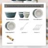 Nordic Light Luxury Ceramic Dinnerware Set