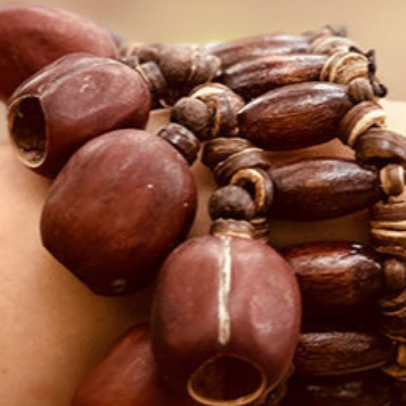 Natural Fruit Shell Handbell Meditation Accompaniment Performance Hand Bells Instrument Musical Instruments Percussion