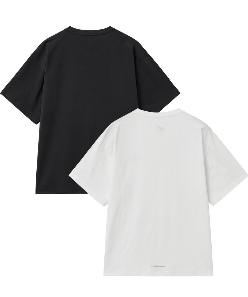 PHYPS MOTORCYCLE [2Pack] Speed Cool Mesh Short Sleeve White Black