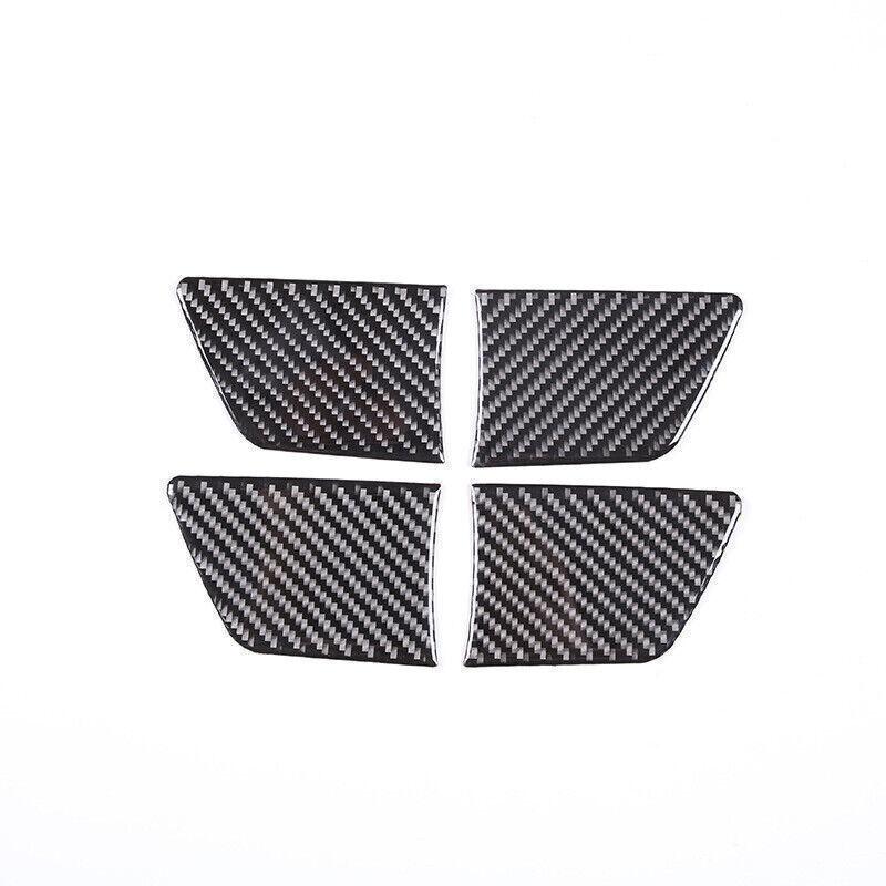 For Toyota Tundra -2024 Real Carbon Fiber Interior Door Bowl Sticker Trim 4X