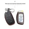 Hyundai Genuine Leather Key Case for Santa Fe, ix35, Mistra, Elantra, Reina, Veloster, Sonata