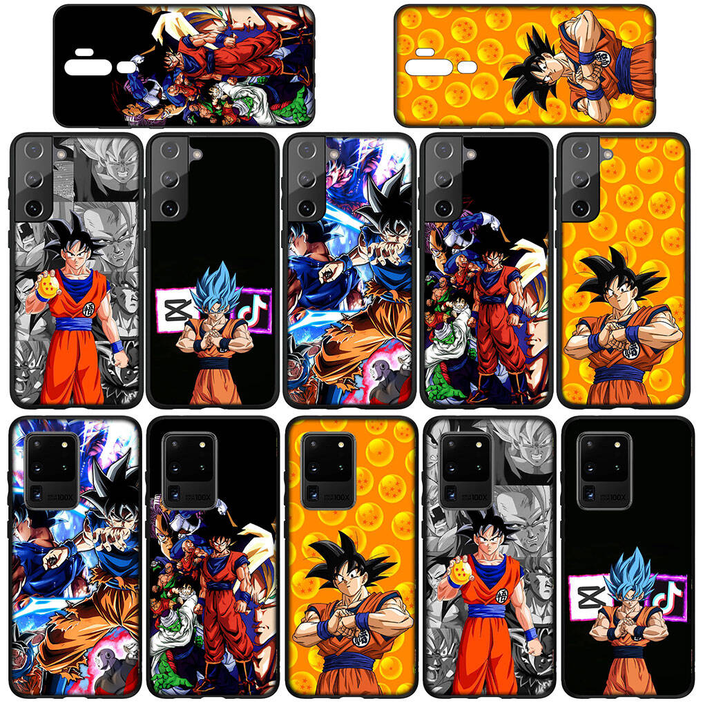 for Samsung Galaxy S25 S24 S23 S22 Ultra FE Plus A17 A37 A57 A56 A55 A06 A16 A15 A36 A26 A35 A05 A25 A54 A34 Phone Case Dragon Ball Goku Z DragonBall
