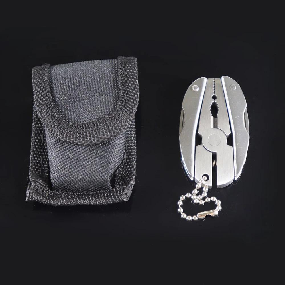 Stainless Steel Clamp Lightweight Pliers Tool Foldable Tool Mini Handheld Disassembly Accessories Suitable for Automotive Repair Silvery 1pc серебряный