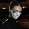 Adults Performance Masque Masquerade for Men Women, Cyberpunk Half Face Mouth Ergonomic Decor Ball Proms, Mardi Gras, Halloween Cosplay Party