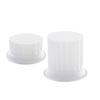 Silicone Candle Mold DIY Roman Column Wax Candle Mould Ancient Greek Pillar Decorations Making Mould Plaster Crafts