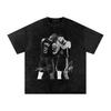 Lebron James and Stephen Curry T Shirt USA Autograph Vintage Washed Oversized Tee