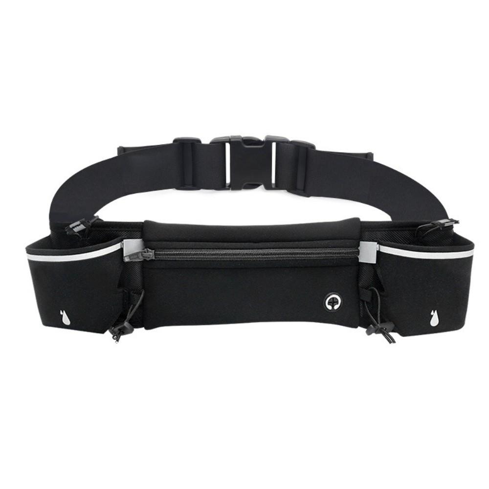 Fits 7 Inches Phones Running Waist Pack Dual Pocket Sports Fanny Pack Portable Running Belt  Hiking