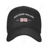 Unisex Baseball Cap Northern Ireland EST Independence Day Wild Sun Shade Peaked Adjustable Outdoor Caps for Unisex Women