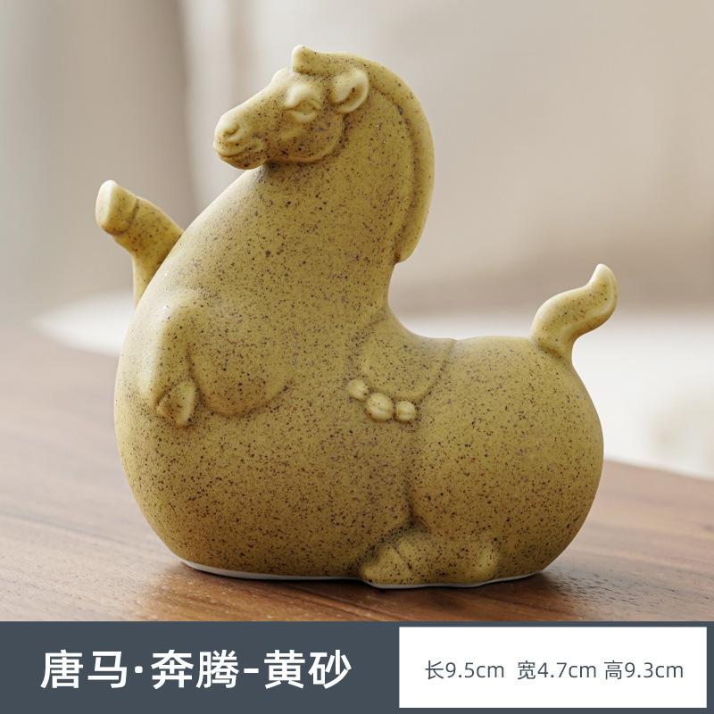 

Кінь Тан - Літаючий Небесний Чайний Улюбленець Елегантна Щаслива Модель Чайна Фігурка Іграшки для Ігор Чайний Статуетка Прикраси Чайні Предмети Аксесуари Подарунок