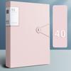 File Book Holder Multi Pocket Design Multi Pocket Document Folder Transparent Insert Paper Folder Plastic A4 File Folder