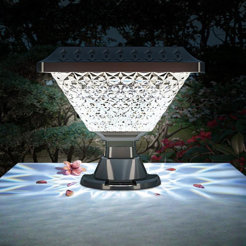 Солнечный садовый фонарь-колонна Nufeng