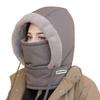 Zimowa czapka puchowa z kapturem Unisex Pogrubiona Ciepła Wiatroszczelna i Wodoodporna Czapka Dla Mężczyzn Kobiet Outdoor Narciarstwo Turystyka