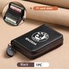 For Skoda Car Leather Wallet Motor ID Credit Card Ticket Storage Bag Octavia Superb RAPID FABIA KAMIQ KAROQ KODIAQ YETI kybf34