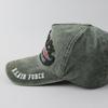 Avirex Military Felt Pigment American Casual Summer Baseball 067 Men's Cap, Low-Profile Cap, Embroidered, Style, Cap, Khaki,