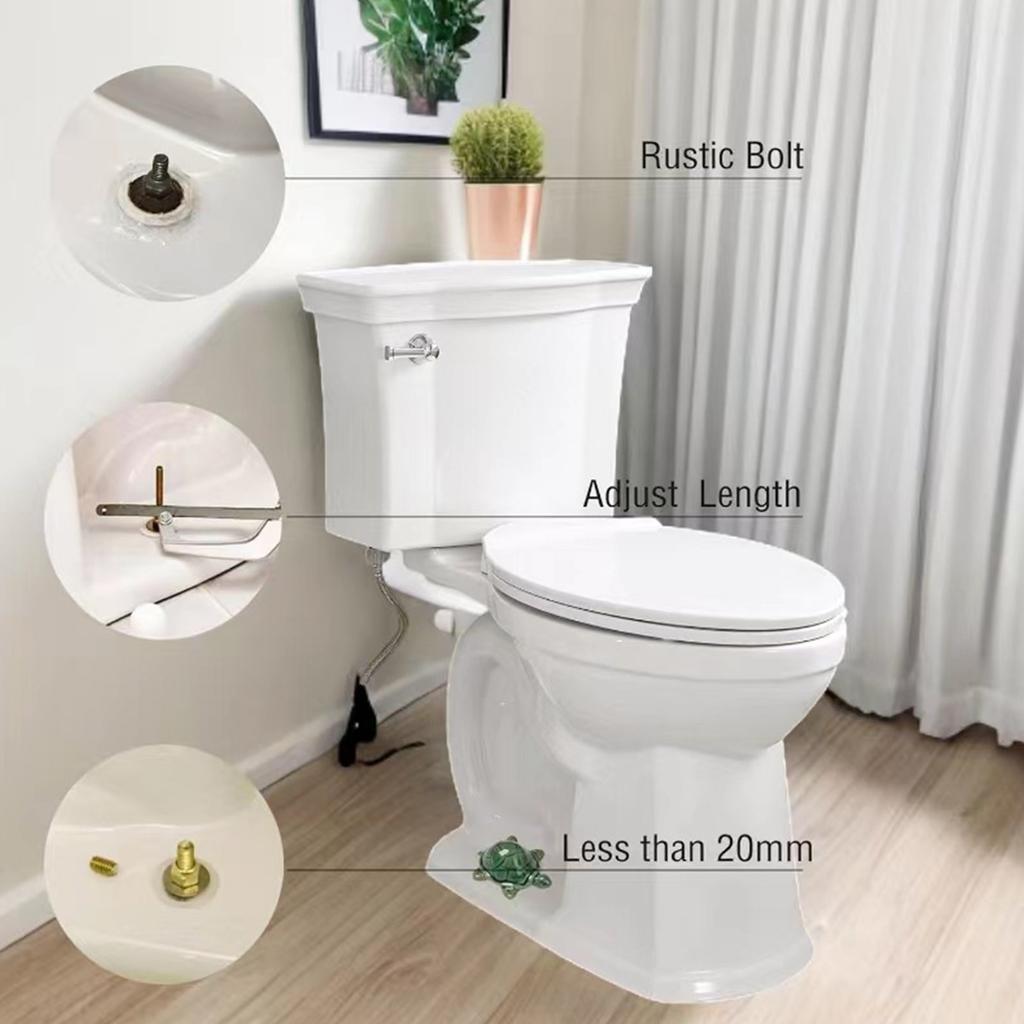 2 Pack Resin Turtle Toilet Floor Bolt Cover for Bathroom Decor Dust Debris Prevention Smooth