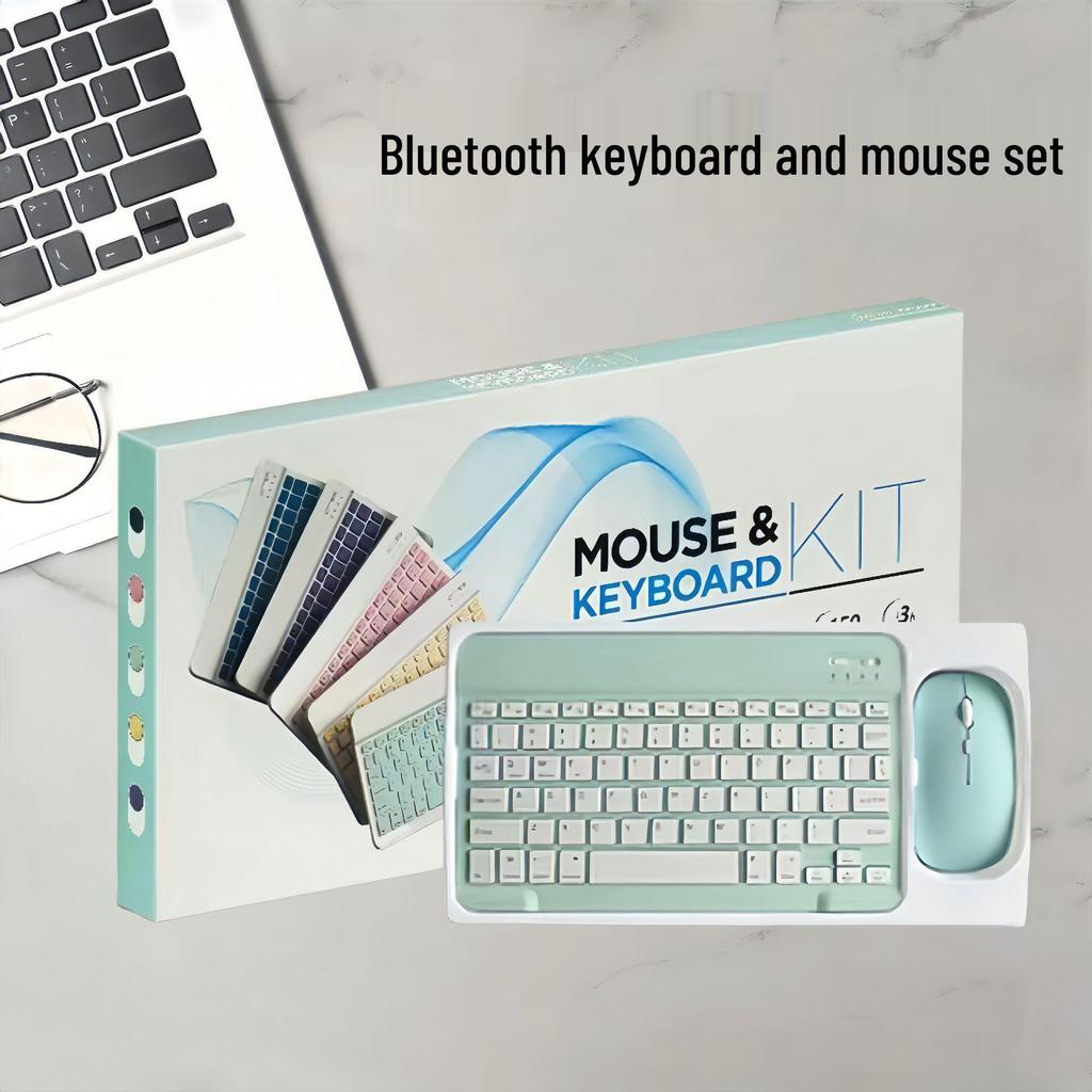 Portable Silent Bluetooth Keyboard for Tablets