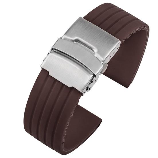 Pásek na hodinky Měkké vodotěsné příslušenství 22mm silikonový náramek na zápěstí Kompatibilní pro Casio GA-110/DW-5600/GA2100