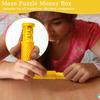 Assembly Puzzle Piggy Bank Plastic Maze Money Holder Money Maze Puzzle Box  Girls Boy