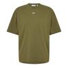 Off White Mens Small Logo Oversized T-Shirt