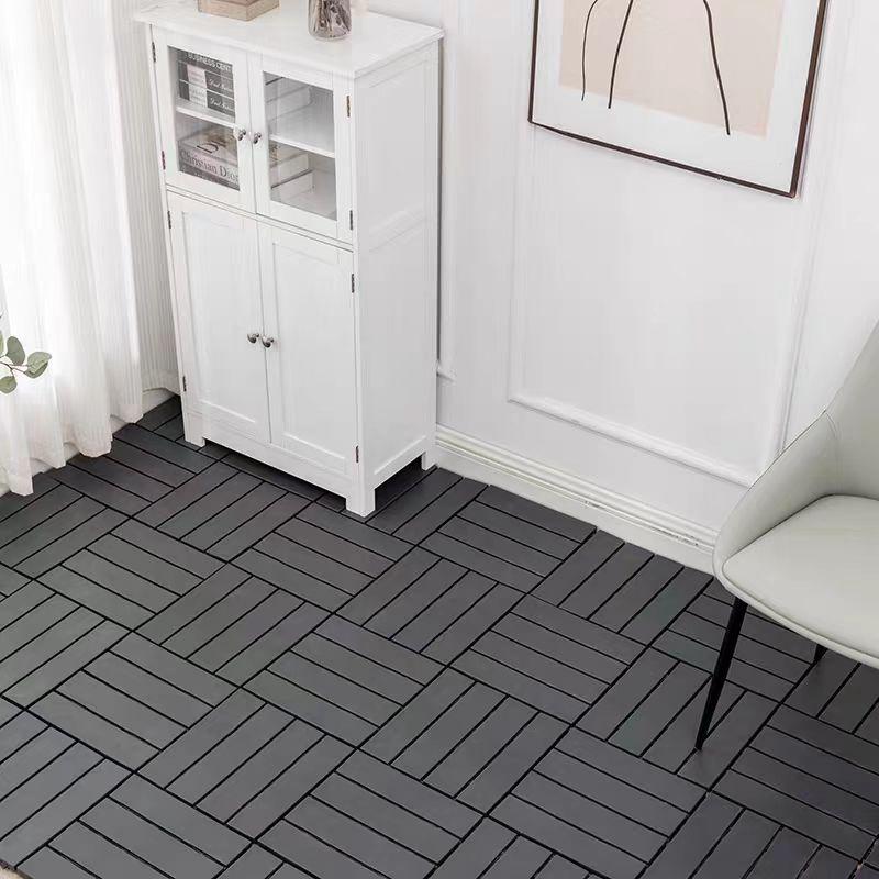 DIY Outdoor Interlocking Plastic Terrace and Courtyard Flooring