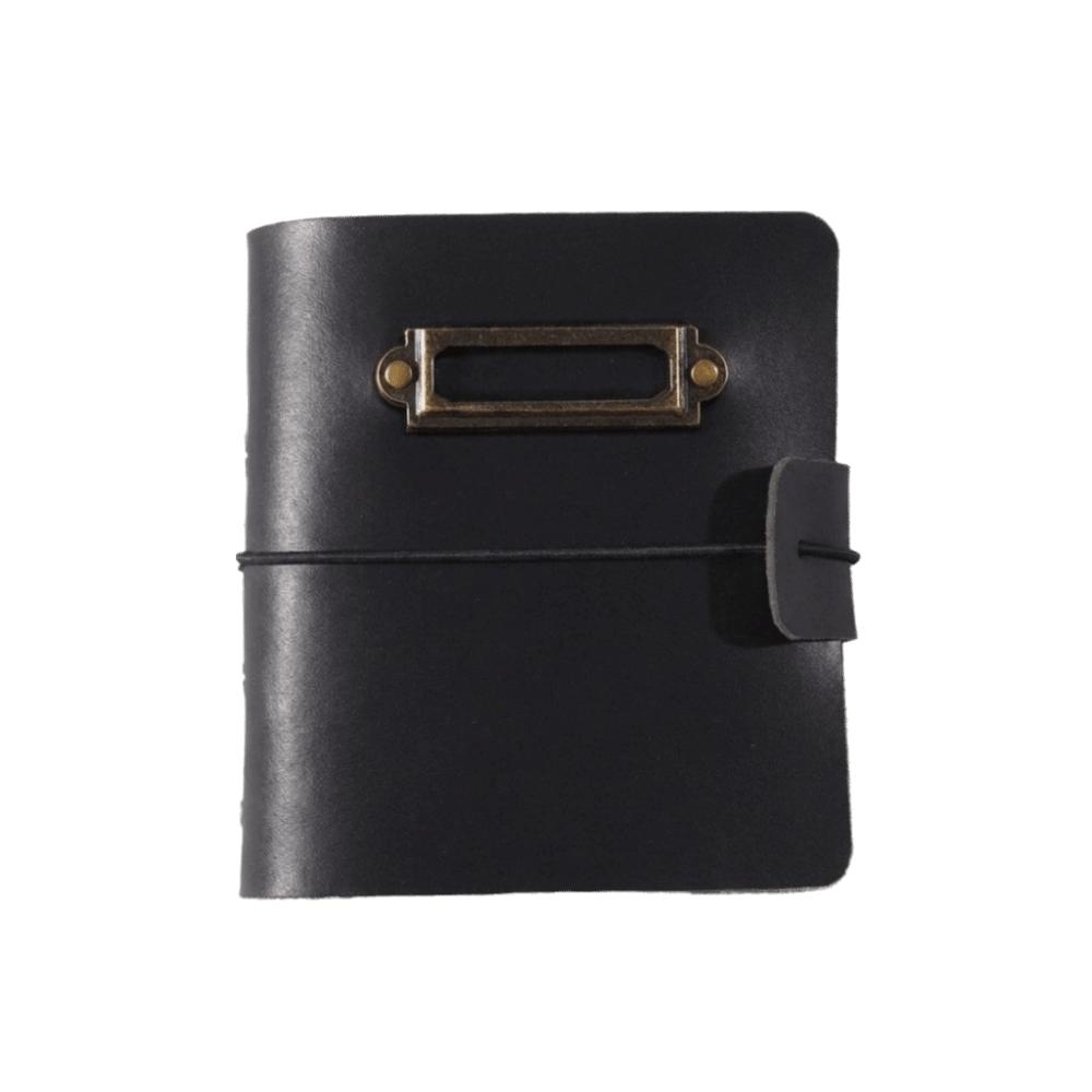 PU Leather Mini Photo Album Pocket Scrapbook Memory Photo Book Student
