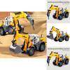 Childrens Toy Excavator With Inertia Drive Large Construction Vehicle For Kids And Parent Interaction