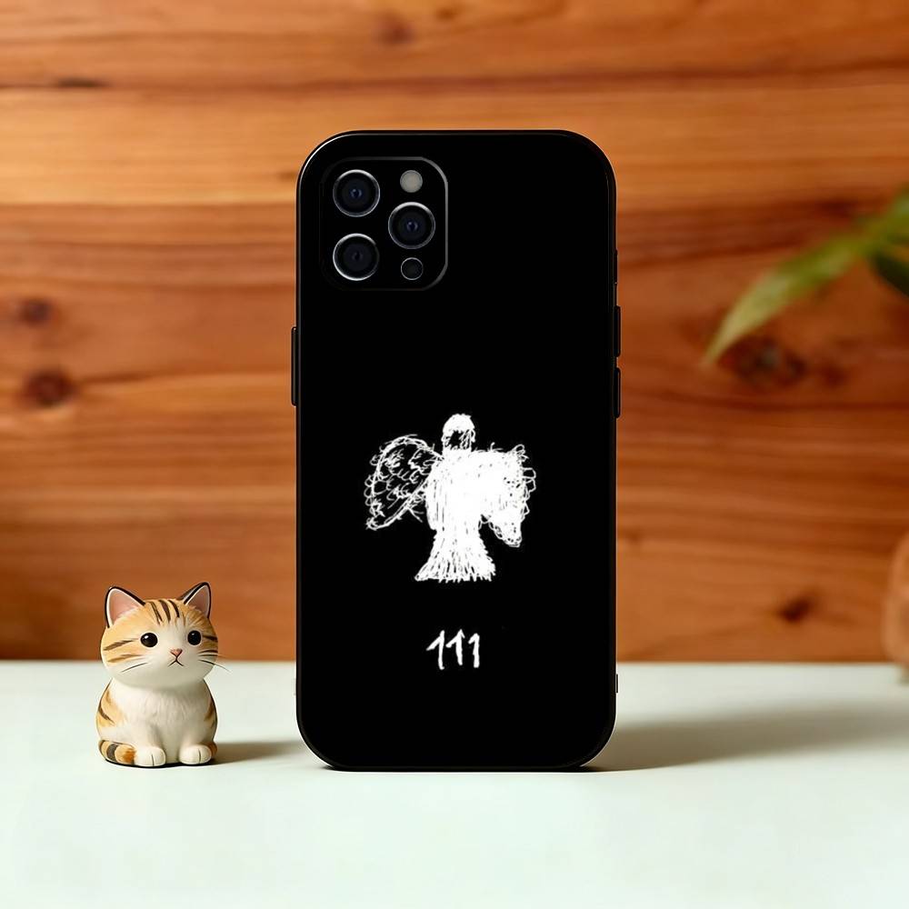 M-Milo J Phone Case For iPhone 17,16,15,14,13,12,11 Plus,Pro Max,XS,Soft Silicone Black Cover