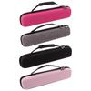 Bolsa de Armazenamento para Alisador de Cabelo com Zíper Duplo Estojo Rígido Caixa de Armazenamento para Bobes de Cabelo Viagem