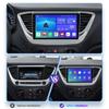 8+128 2Din Android 12 Car Radio for Hyundai Solaris 2 Verna 2016-2020 Multimedia Video Player Navigaion GPS 4G Carplay Head Unit Intelligent Screen