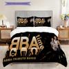 Abba Classic Album Collection Bedding (1 * duvet cover + 2 * pillowcase, without core) 2D Flat Christmas birthday gift Soft and comfortable