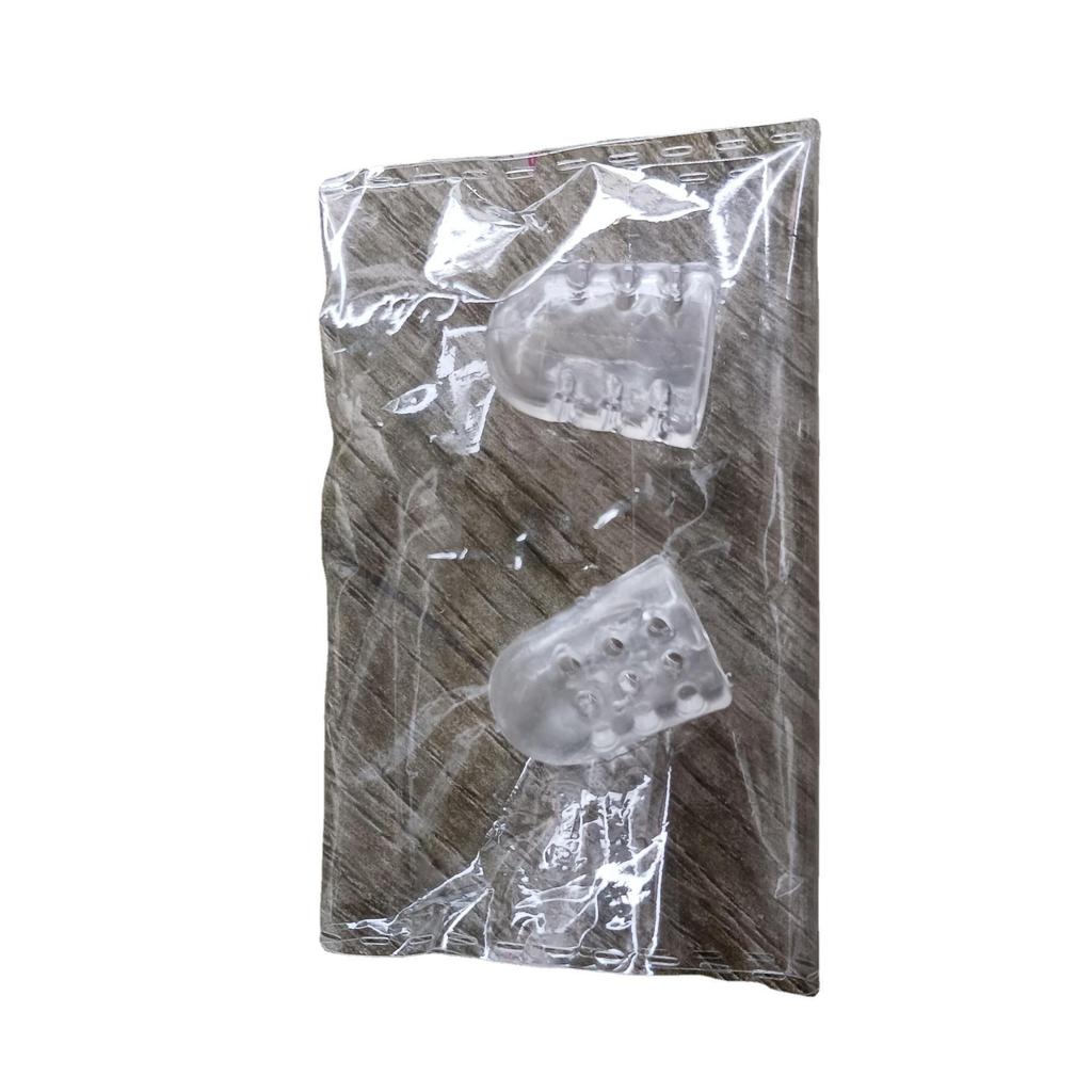 Silicone Toe Protector: Anti-wear, Breathable, Pain-Relief Separator for Corns & Little Toe.