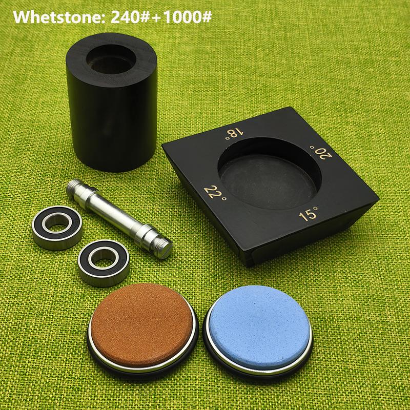 4 Angles Rolling Knife Sharpener Kit For Straight Edge Roller Knife Sharpening With Industry Diamonds Whetstone Chef Knife Set