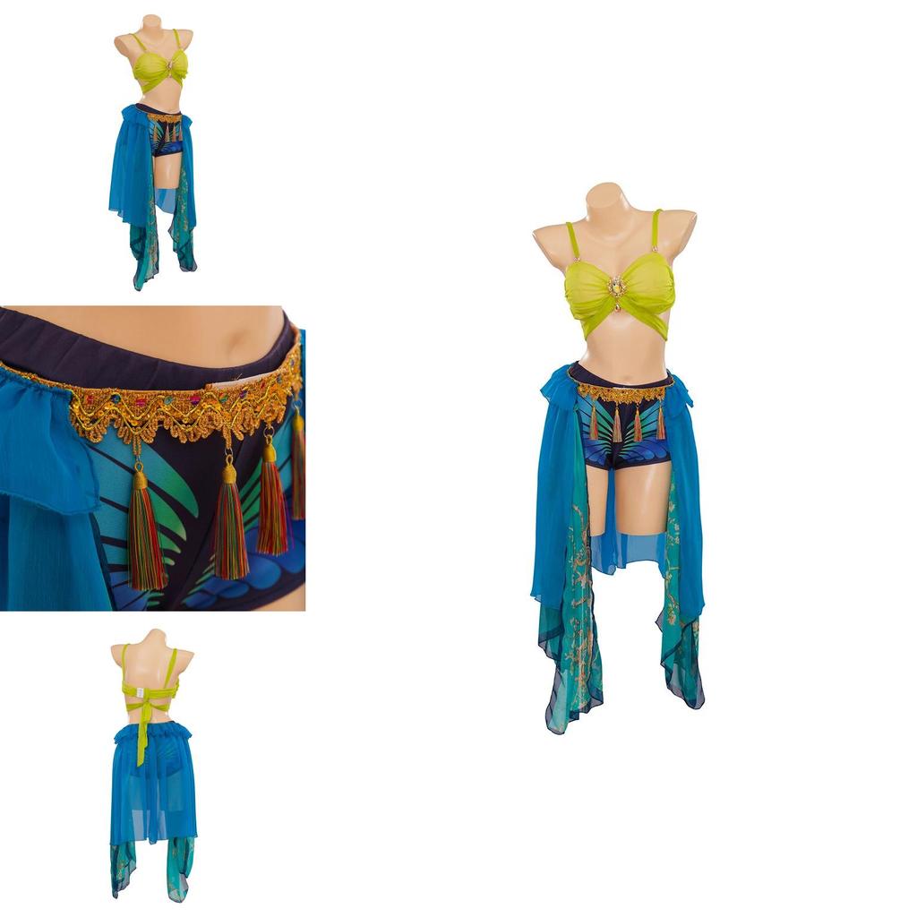 Britney Spears Cosplay Costume With Chiffon Fabric For Halloween And Stage Performances