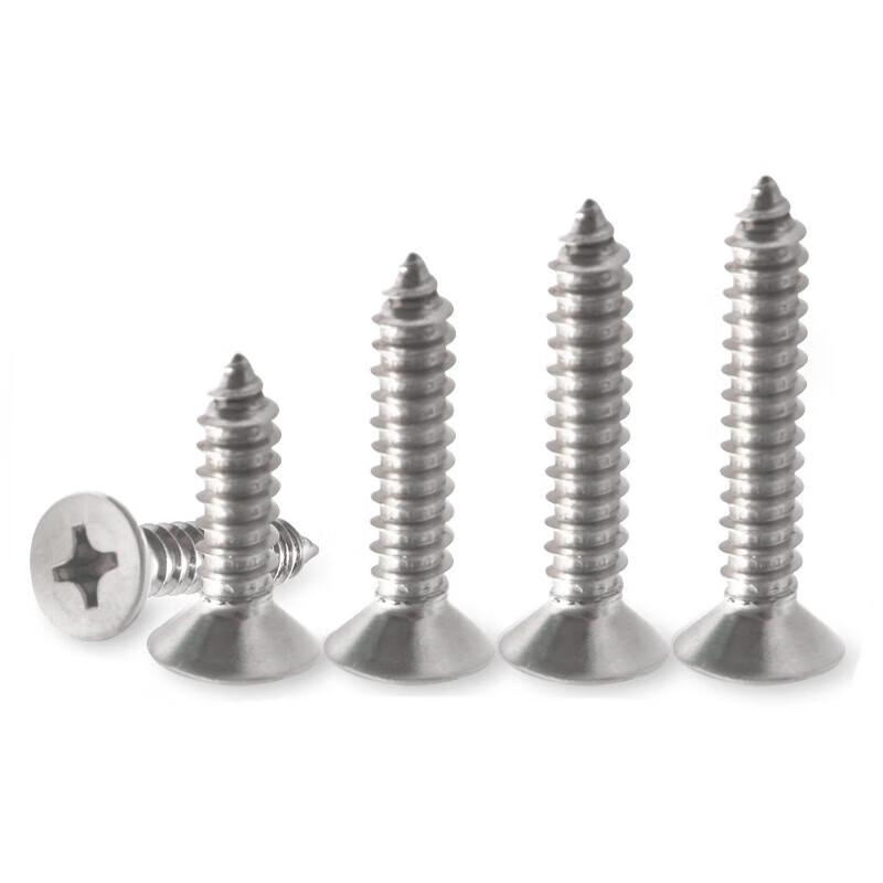 Tidong 304 Stainless Steel Flat Head Phillips Self-Tapping Screws